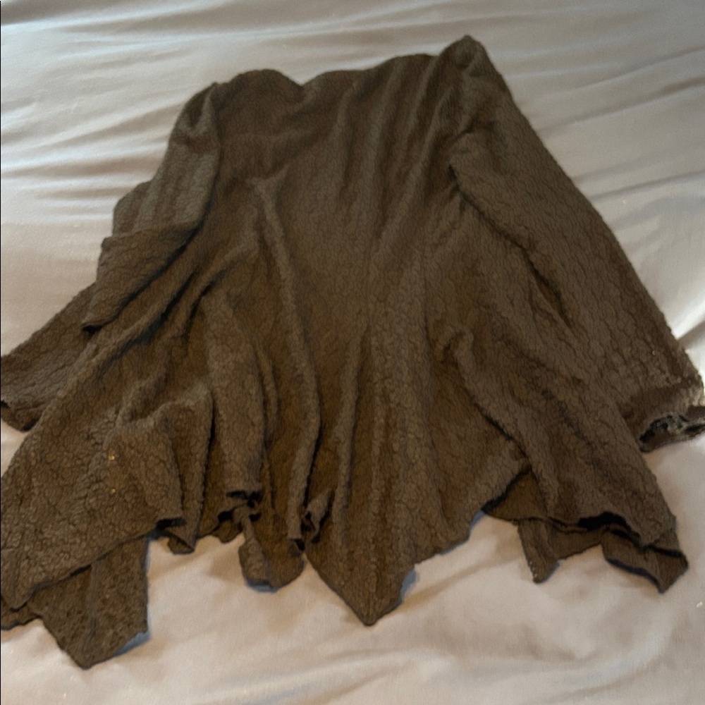 Free People Black Button-Up Cardigan - Picture 3 of 3